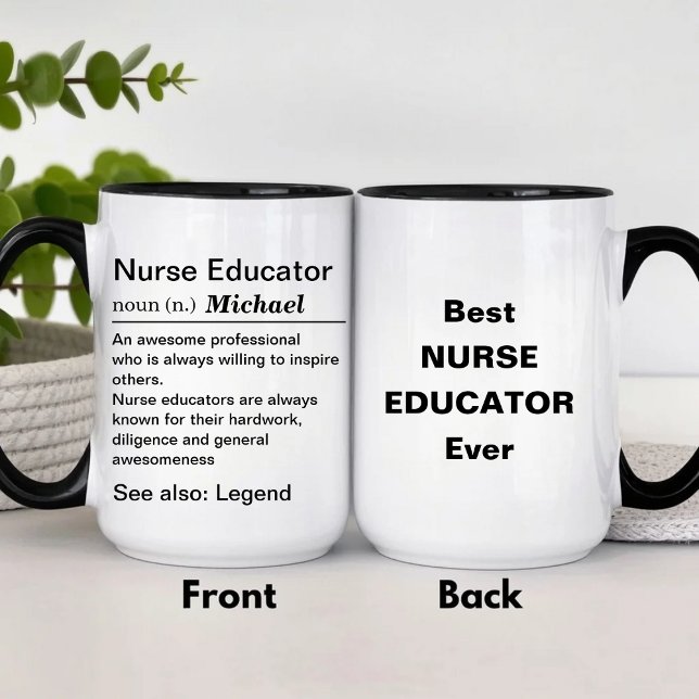 Personalized Nurse Educator Definition Mug (Creator Uploaded)