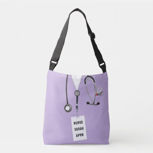 Personalized Nurse Gift Crossbody Bag