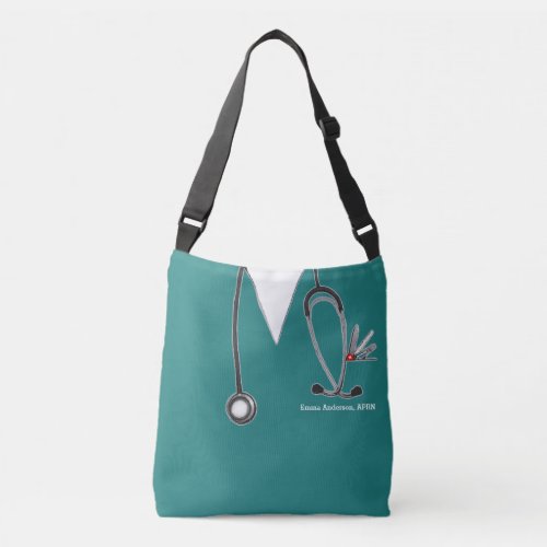 personalized nurse gift crossbody bag