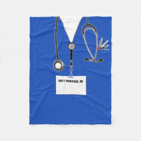 personalized nurse gift ideas fleece blanket