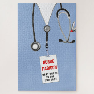 Personalized Nurse Gift Ideas Jigsaw Puzzle