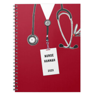 Personalized Nurse Gift Ideas Notebook
