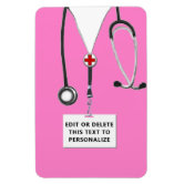 Mental Health Nursing-Not for Wimps+Nurse Cap/Pink Magnet, Zazzle