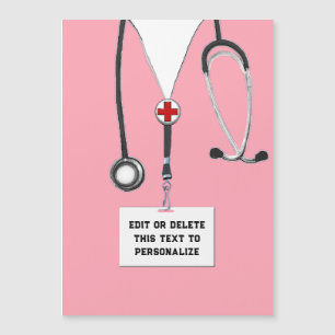 Personalized Nurse Gift Magnet