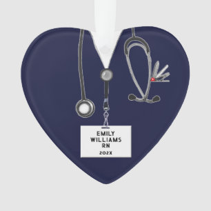Personalized Nurse Gift Ornament