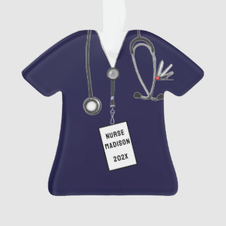 Personalized Nurse Gift Ornament