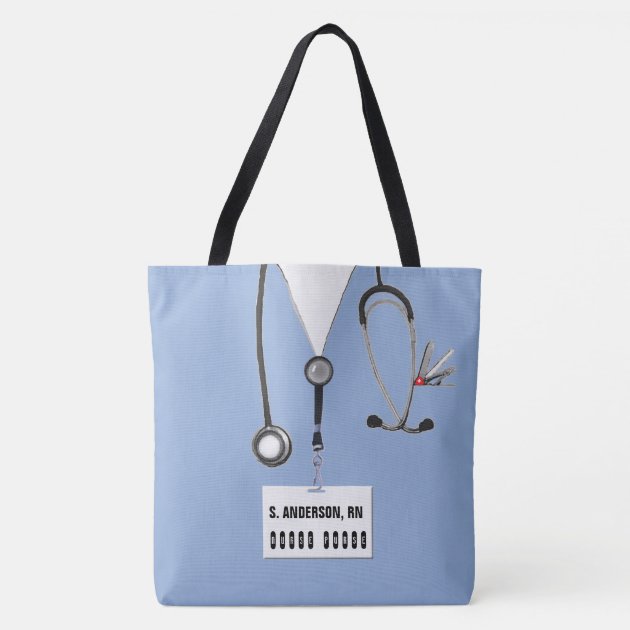 personalized nurse tote