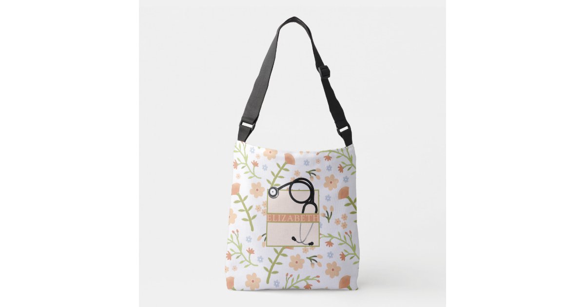 Personalized Nurse Gifts Crossbody Bag | Zazzle