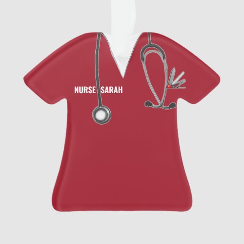 Personalized Nurse Gifts Ornament