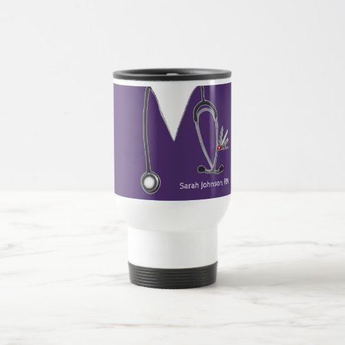 Personalized Nurse Gifts Travel Mug