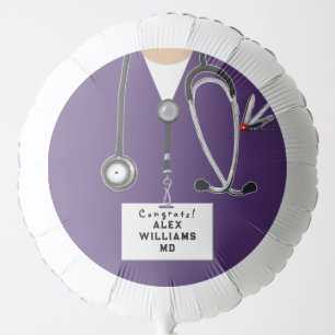 Personalized Nurse Graduation Gift Balloon