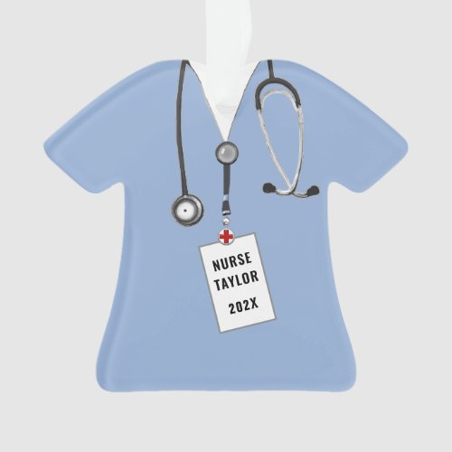 Personalized Nurse Keepsake Ornament