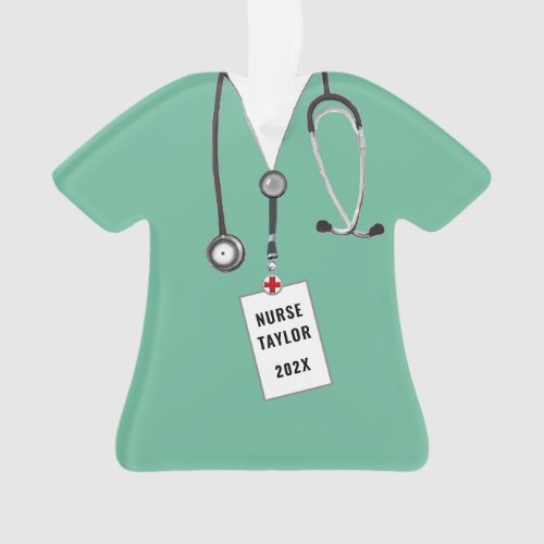 Personalized Nurse Keepsake Ornament