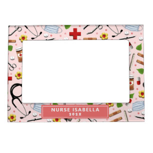 Personalized Nurse  Magnetic Frame
