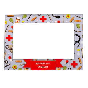 Personalized Nurse Magnetic Frame