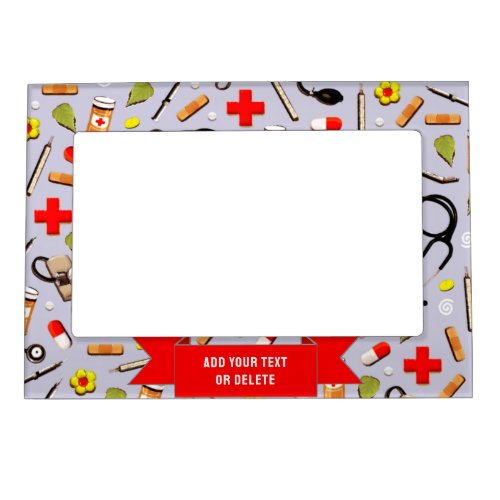 Personalized Nurse Magnetic Frame