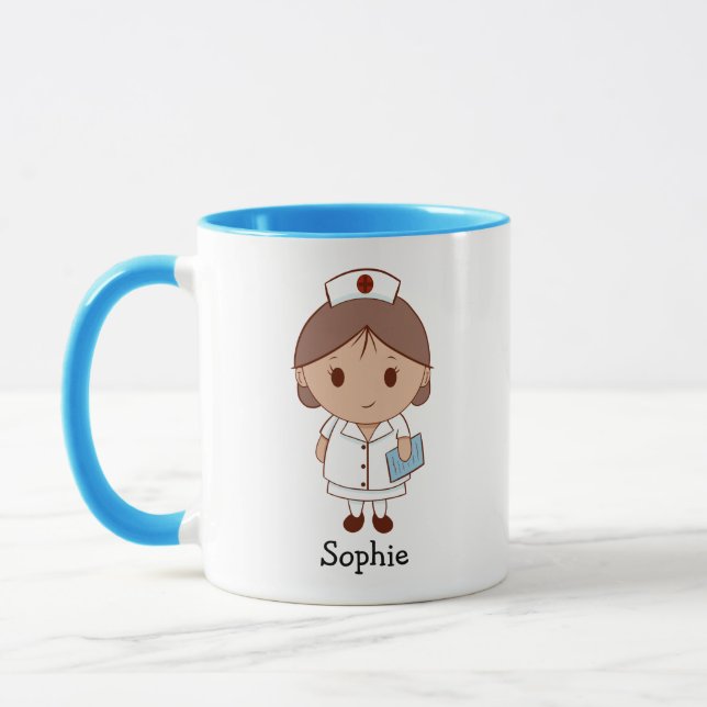 Personalized Nurse Mug (Left)