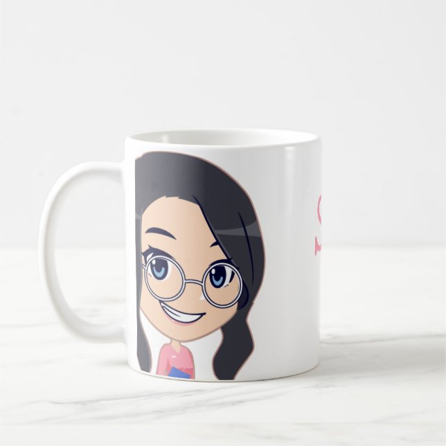 Personalized Nurse Mug(Your Name) Coffee Mug (Left)