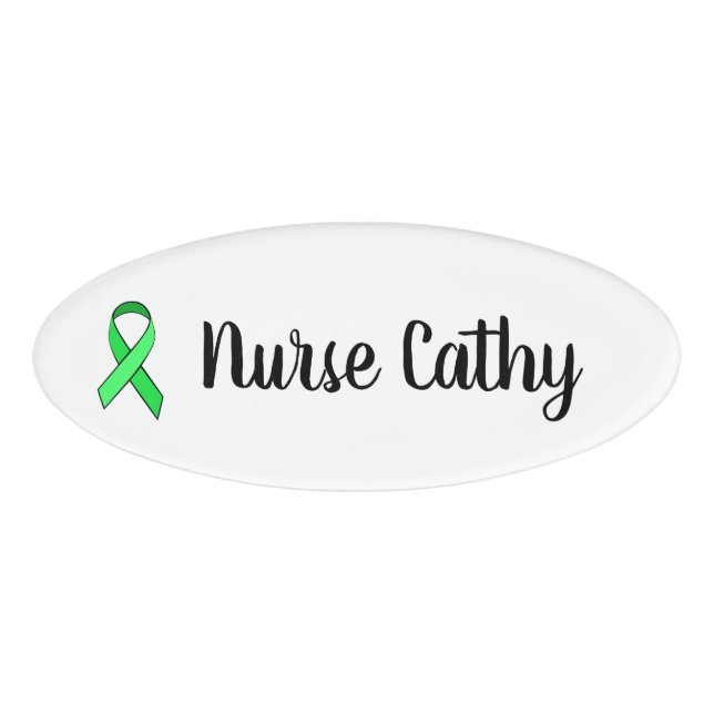 Personalized Nurse Name Tag (Front)