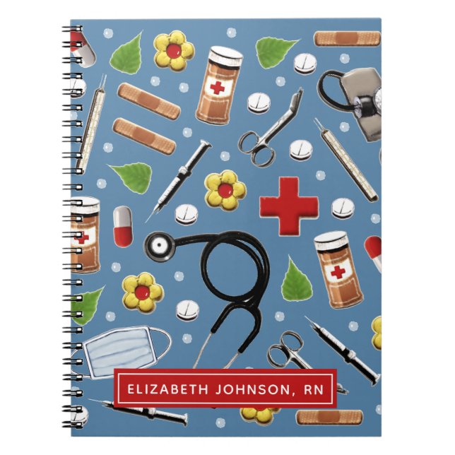 Personalized Nurse Notebook (Front)