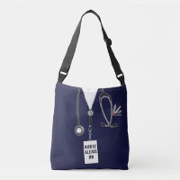 personalized nurse novelty crossbody bag