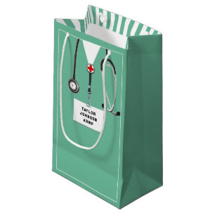 Personalized Nurse or Doctor Small Gift Bag