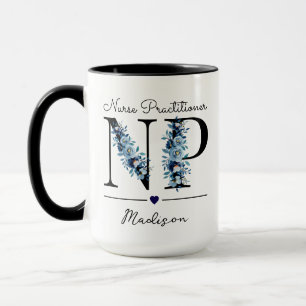 Personalized Nurse Practitioner, Gift For Nurse NP Mug