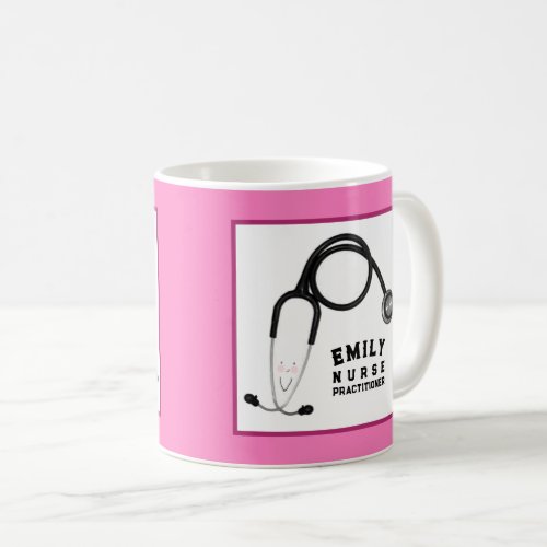 Personalized Nurse Practitioner Gift Ideas Coffee Mug