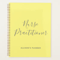 Personalized Nurse Practitioner Student Yellow