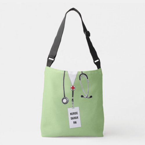 Personalized Nurse Purse Crossbody Bag