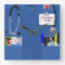 Personalized Nurse Scrubs in Blue