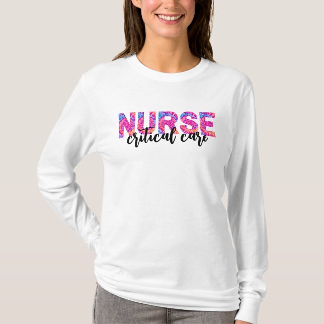 Personalized Nurse Shirt (Front)