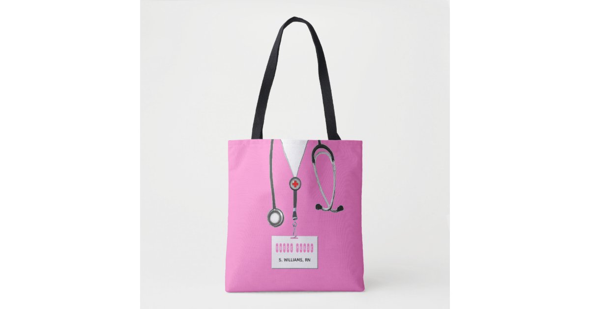 Personalized Nurse Tote Bag Zazzle