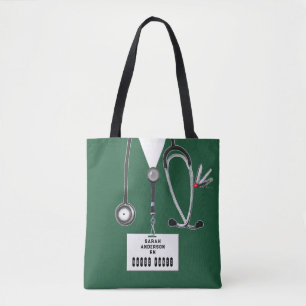 Personalized Nurse Tote Bag