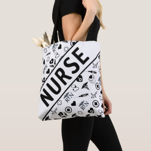 Personalized Nurse Tote Bag