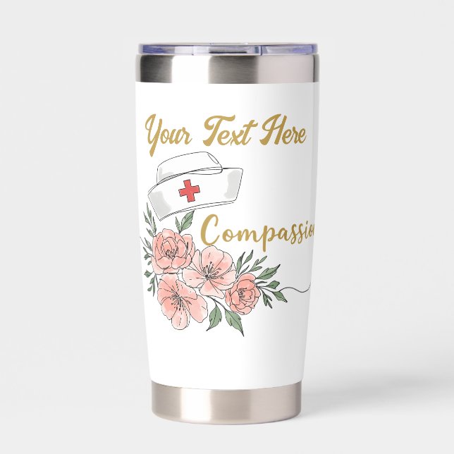 Personalized Nurse Tumbler (Front)