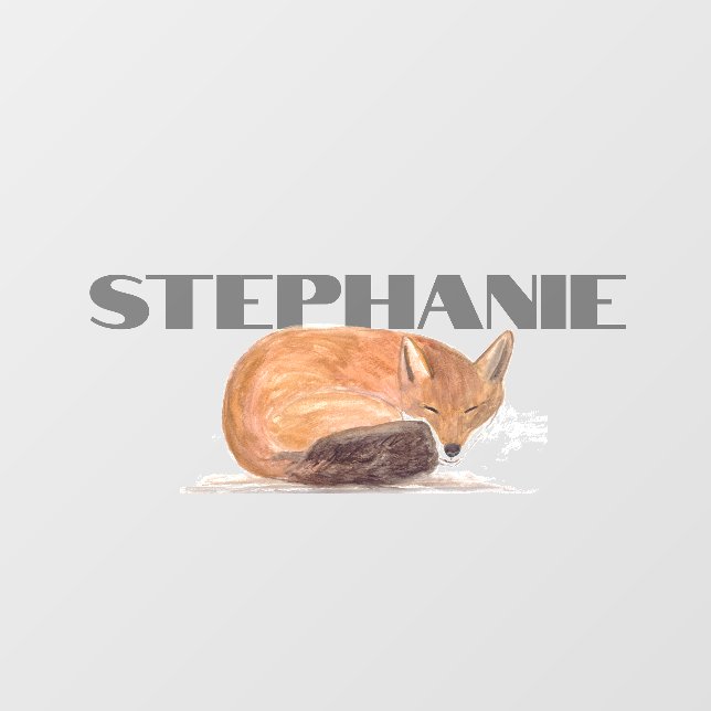 Personalized Nursery Kids Room Custom Name  Wall D Wall Decal (Front)