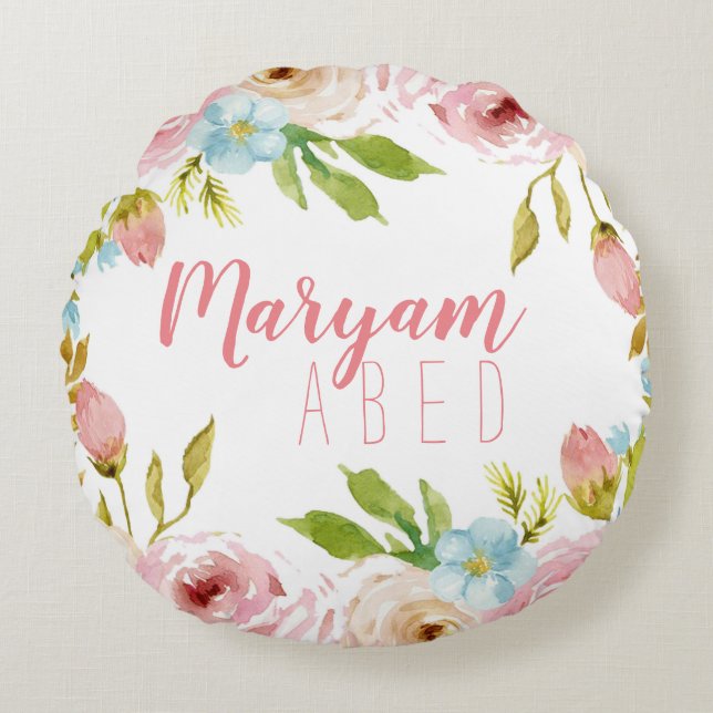 Personalized Nursery Pillow (Front)