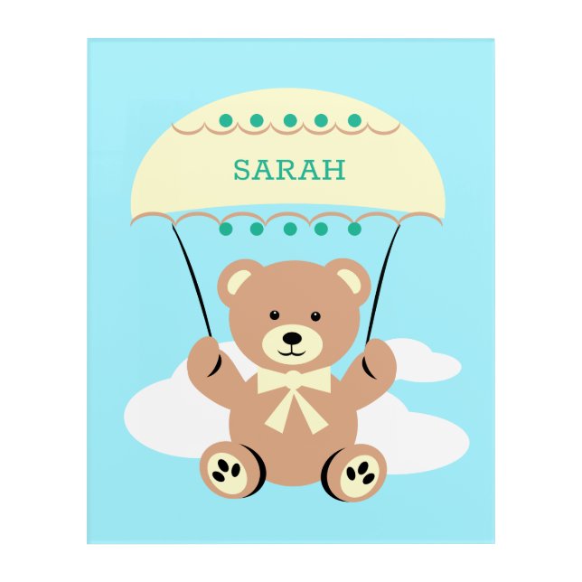 Personalized Nursery wall Art (Front)