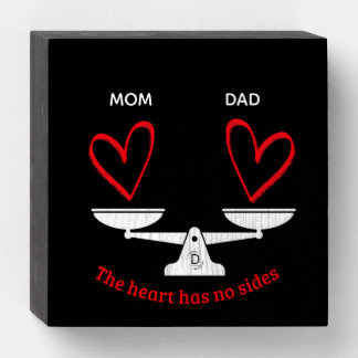 Personalized Nursery Wood Art - The Heart Has No S Wooden Box Sign