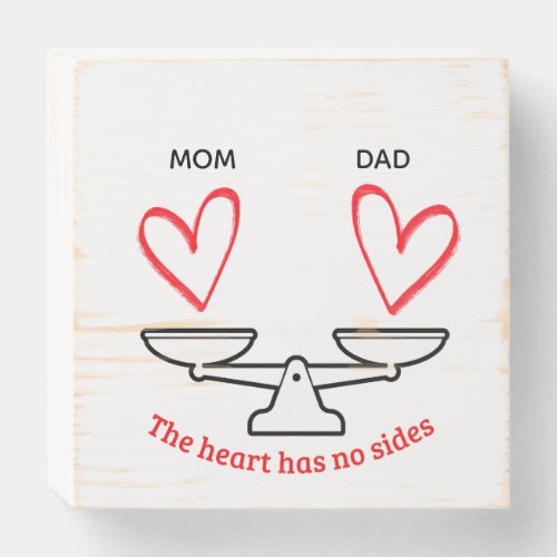 Personalized Nursery Wood Art - The Heart Has No S Wooden Box Sign