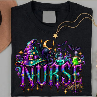 Personalized Nurses Halloween Shirt