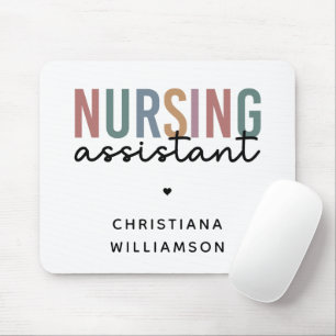 Personalized Nursing Assistant Mouse Pad