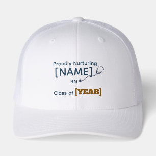 Personalized Nursing Graduation Hat