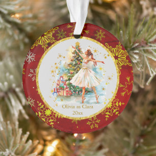 Personalized Nutcracker Ballet Christmas - Gift Ornament
