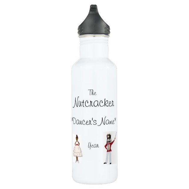 Personalized Nutcracker Ballet Keepsake Stainless  Stainless Steel Water Bottle (Right)