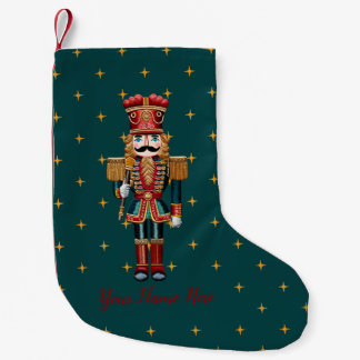 Personalized Nutcracker Christmas Holiday Small Christmas Stocking