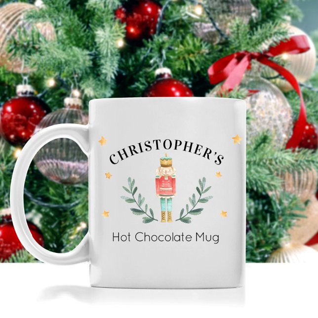 Personalized Nutcracker Christmas Hot Cocoa Mug (Creator Uploaded)