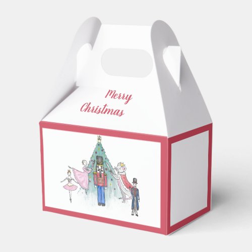 Personalized Nutcracker Favor Treat Boxes