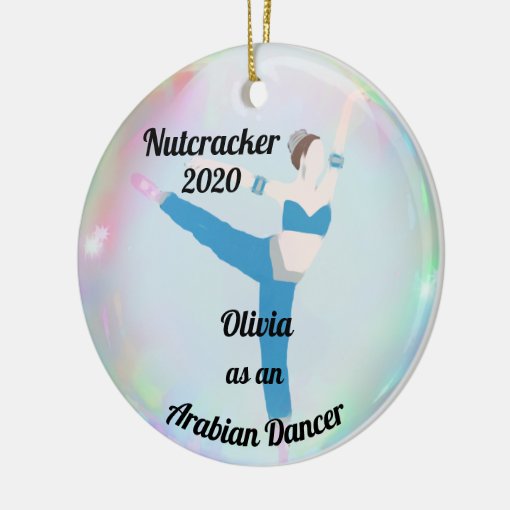 Personalized Nutcracker Ornament Arabian Dancer Zazzle